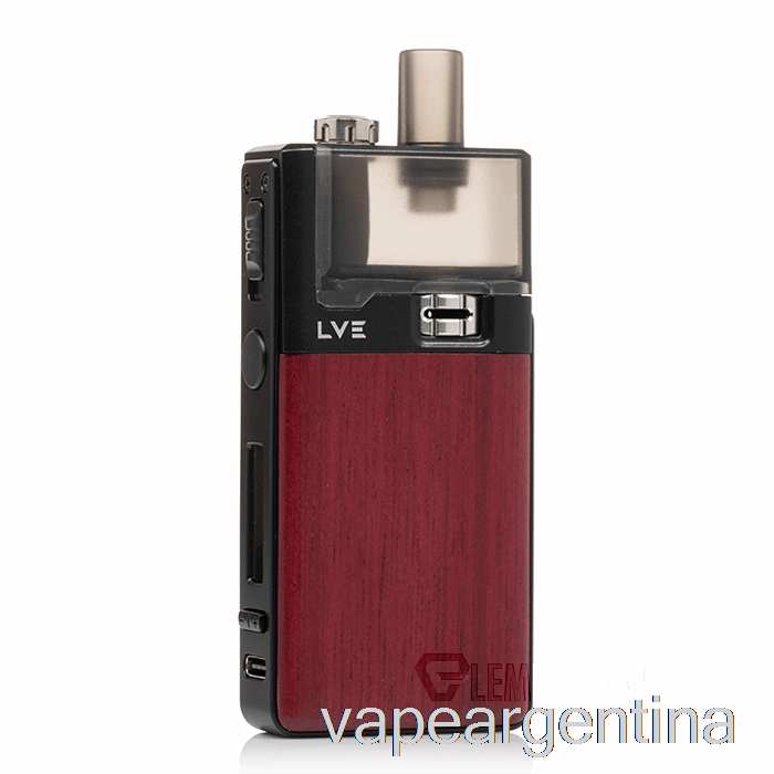 Lve Orion 2 40w Pod System Corazón Morado/negro Vape Descartable